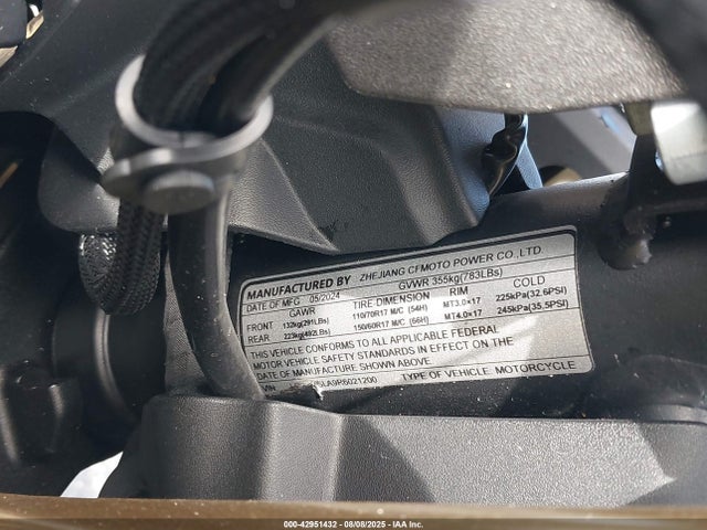 LCEPESLA9R6021200 Cf Moto 450ss