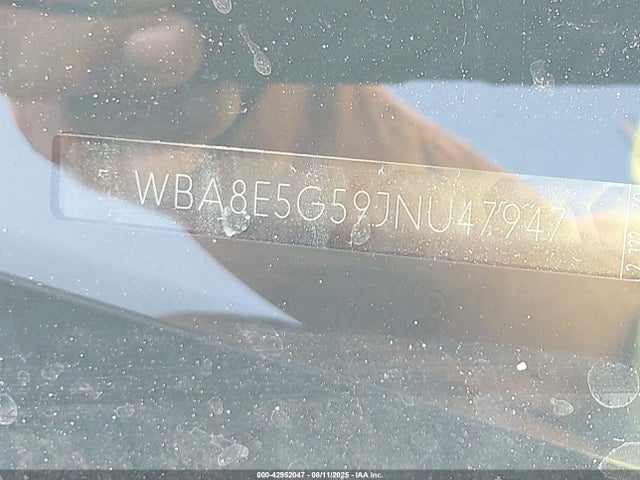 WBA8E5G59JNU47947 BMW 2018