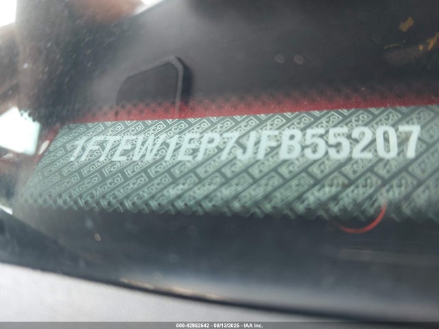 Ford 2.7l-4v 2018 1FTEW1EP7JFB55207 Image 9