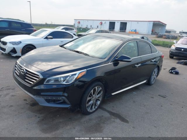 2015 HYUNDAI SONATA 5NPE34ABXFH125359 Photo 1