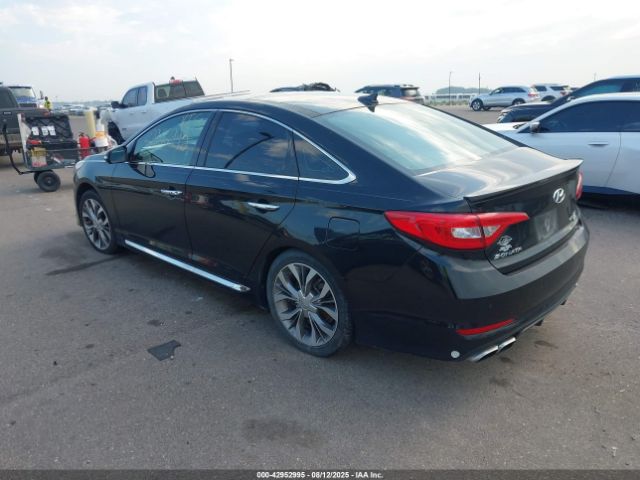 2015 HYUNDAI SONATA 5NPE34ABXFH125359 Photo 2