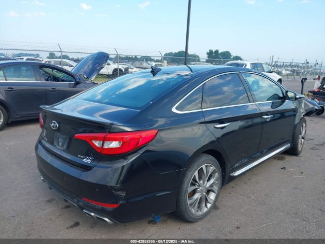 2015 HYUNDAI SONATA 5NPE34ABXFH125359 Photo 3
