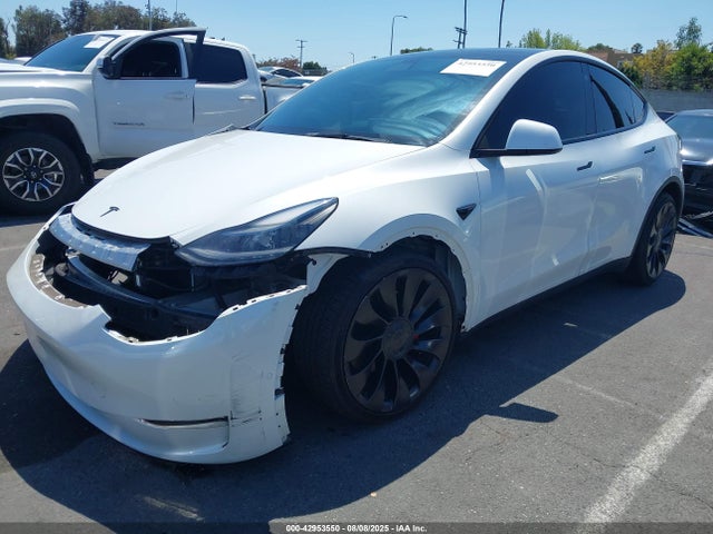 2022 TESLA MODEL Y 7SAYGDEF1NF452425 Photo 1