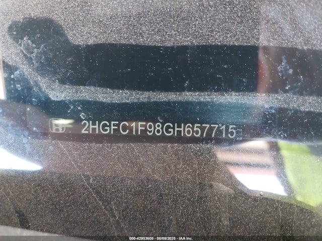 Honda l15b7 2016 2HGFC1F98GH657715 Image 9