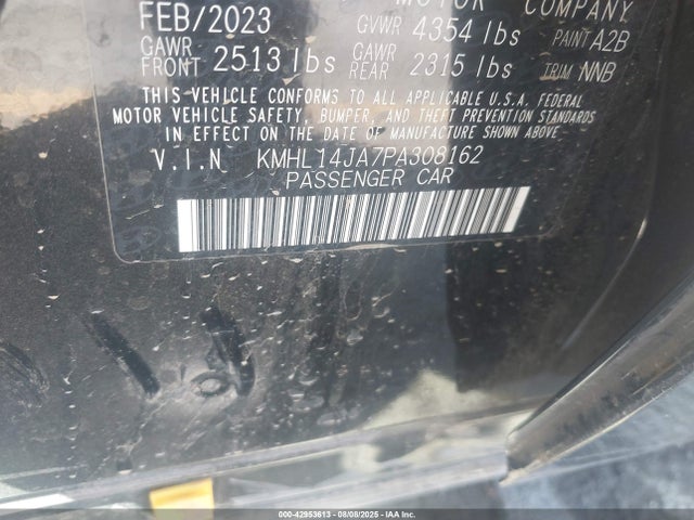 KMHL14JA7PA308162 Hyundai gdi theta iii