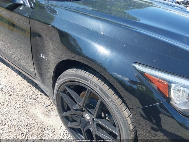 2018 Infiniti Q50 3.0t Luxe მანქანა იყიდება აუქციონზე, vin: JN1EV7AR9JM435934, აუქციონის ნომერი: 42954028