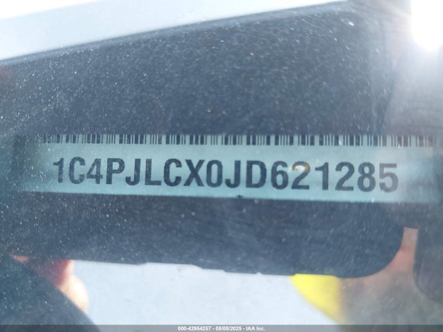 1C4PJLCX0JD621285 Jeep 2018