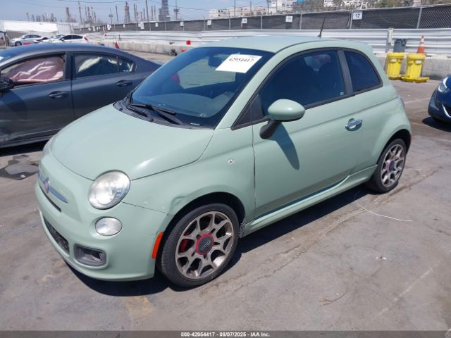 2012 FIAT 500 3C3CFFBR2CT365916 Photo 1