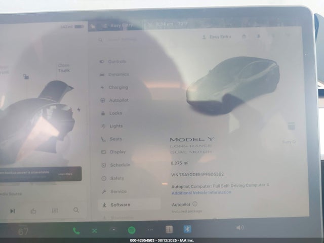2023 TESLA MODEL Y 7SAYGDEE4PF905382 Photo 6