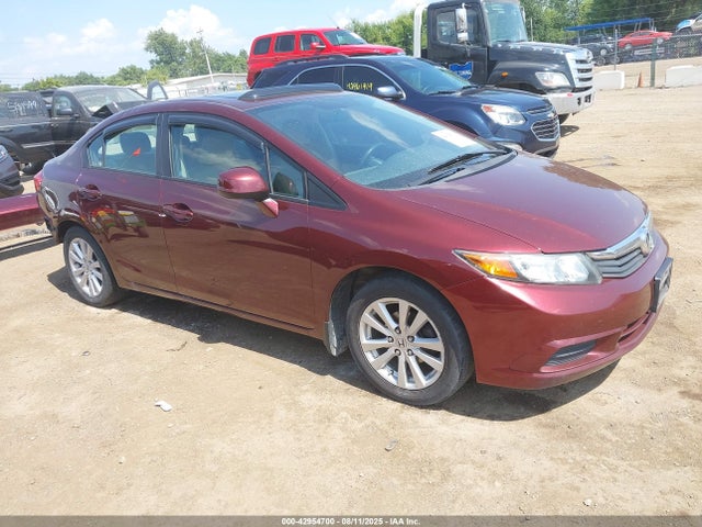 42954700 :رقم المزاد ، 19XFB2F9XCE045125 vin ، 2012 Honda Civic Ex-l مزاد بيع