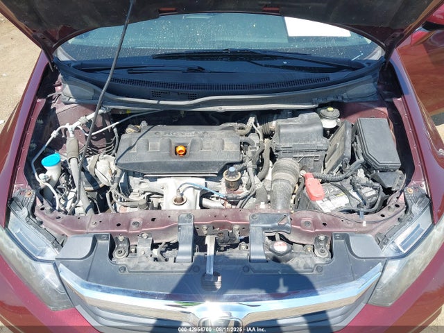 42954700 :رقم المزاد ، 19XFB2F9XCE045125 vin ، 2012 Honda Civic Ex-l مزاد بيع