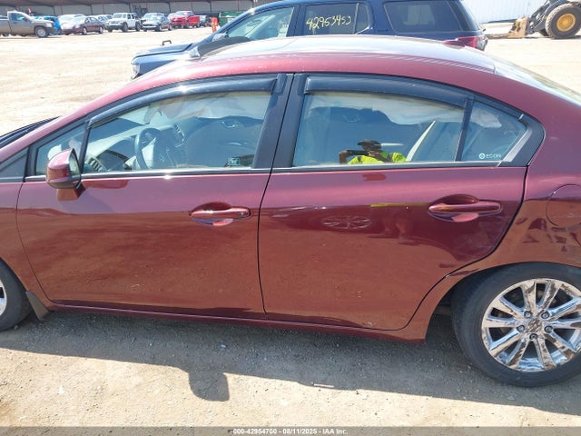 42954700 :رقم المزاد ، 19XFB2F9XCE045125 vin ، 2012 Honda Civic Ex-l مزاد بيع