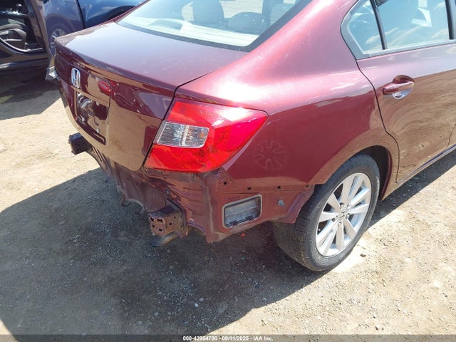 42954700 :رقم المزاد ، 19XFB2F9XCE045125 vin ، 2012 Honda Civic Ex-l مزاد بيع