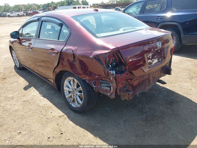 42954700 :رقم المزاد ، 19XFB2F9XCE045125 vin ، 2012 Honda Civic Ex-l مزاد بيع