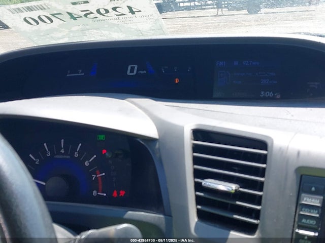 42954700 :رقم المزاد ، 19XFB2F9XCE045125 vin ، 2012 Honda Civic Ex-l مزاد بيع