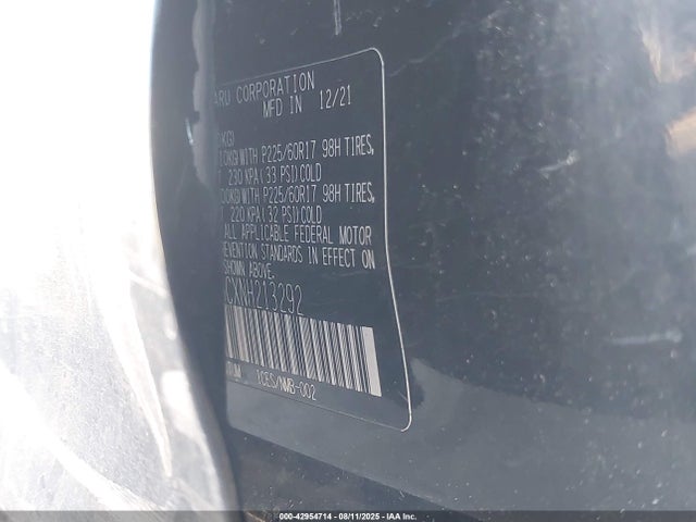 Subaru na 2022 JF2GTABCXNH213292 Image 9