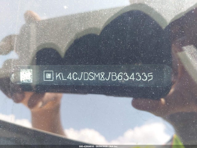 Buick le2 - direct injection, variable valve timing, alum, gen 1 2018 KL4CJDSM8JB634335 Image 9