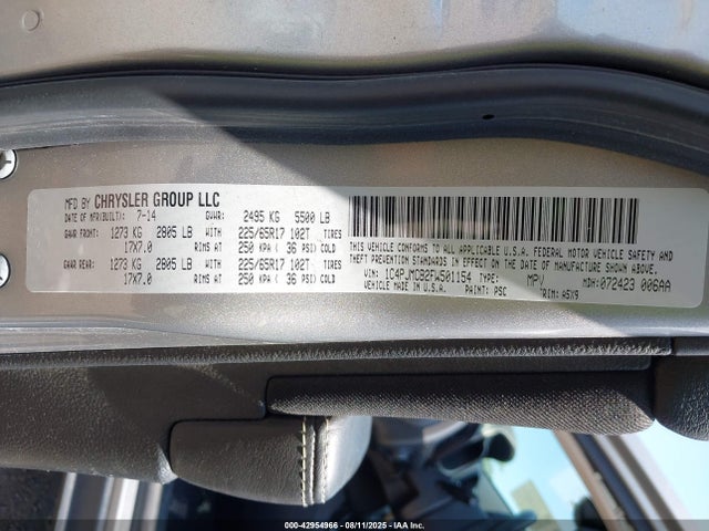 Jeep 2015 2015 1C4PJMCB2FW501154 Image 9
