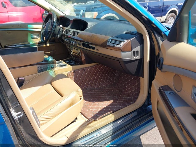 42954977 :رقم المزاد ، WBAHL83517DT09640 vin ، 2007 Bmw 750i مزاد بيع