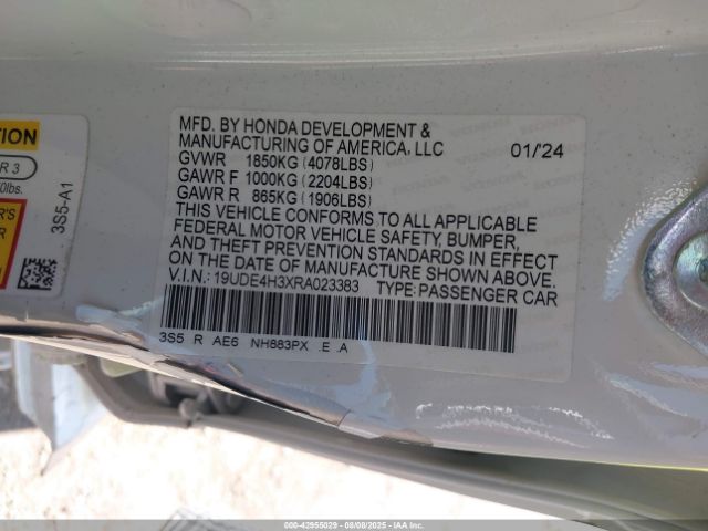 2024 ACURA INTEGRA 19UDE4H3XRA023383 Photo 8