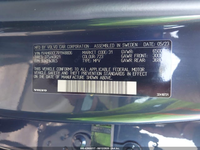 YV4H60CE7R1148806 Volvo b4204tsh (hp)