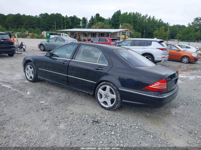 Aukcja sprzedaży 2003 Mercedes-benz S 500, vin: WDBNG75J43A366939, numer aukcji: 42955455