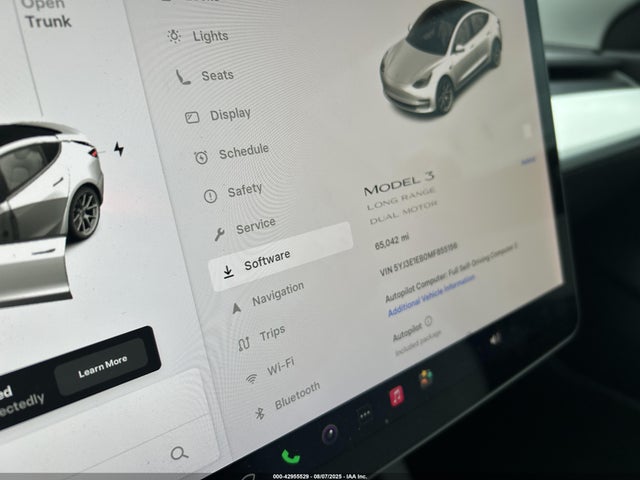 2021 TESLA MODEL 3 5YJ3E1EB0MF855156 Photo 10