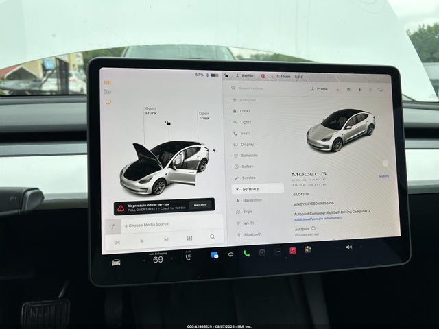 2021 TESLA MODEL 3 5YJ3E1EB0MF855156 Photo 6