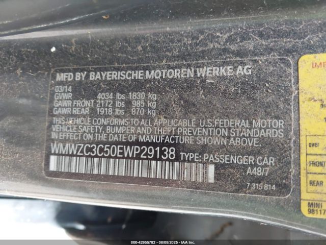 2014 MINI COUNTRYMAN WMWZC3C50EWP29138 Photo 8
