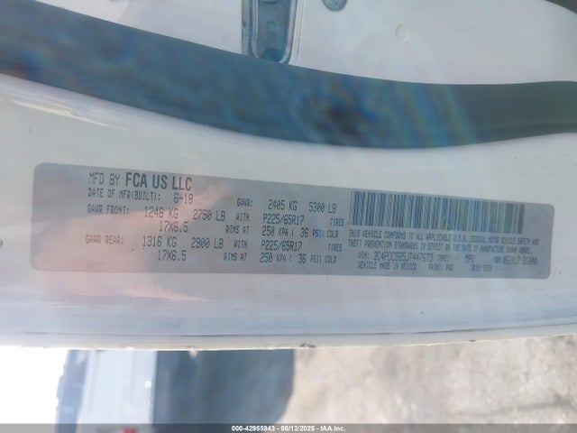 Dodge 2018 2018 3C4PDCBB5JT447673 Image 9
