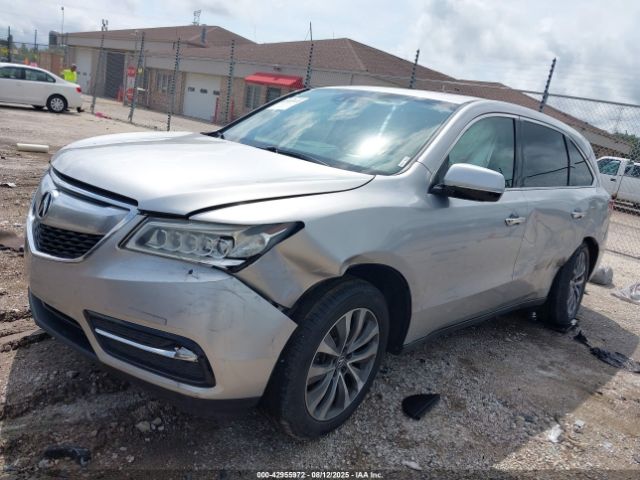 2015 ACURA MDX 5FRYD4H40FB013894 Photo 1
