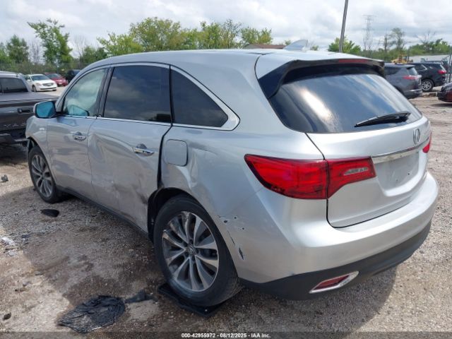 2015 ACURA MDX 5FRYD4H40FB013894 Photo 2