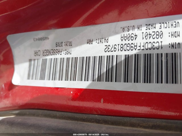 Dodge 2016 2016 1C3CDFFA9GD819732 Image 9