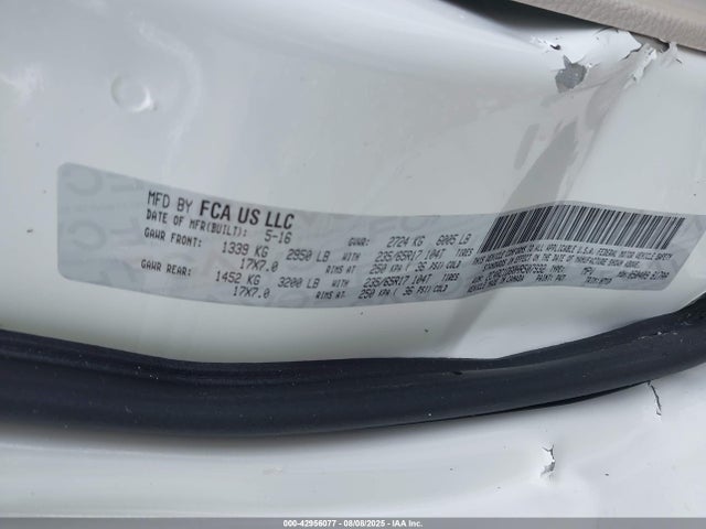 2C4RC1DG0HR507932 Chrysler Pacifica