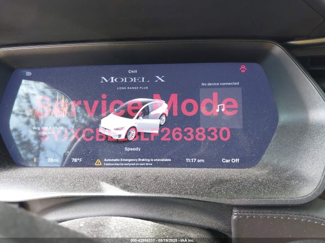 2020 TESLA MODEL X 5YJXCBE23LF263830 Photo 6