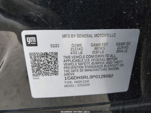 2023 CADILLAC CT4-V 1G6DH5RL0P0129082 Photo 8