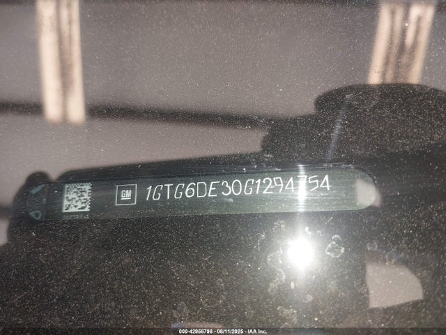 1GTG6DE30G1294754 GMC lfx - sidi, vvt, e85 max, aluminum