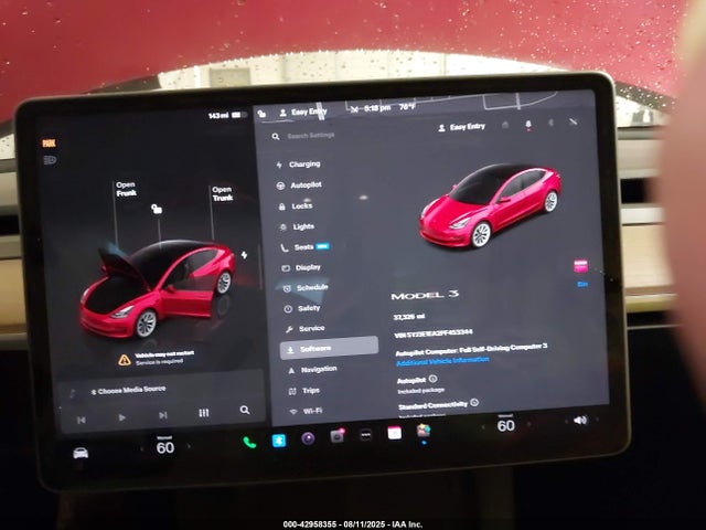 2023 TESLA MODEL 3 5YJ3E1EA2PF453344 Photo 6