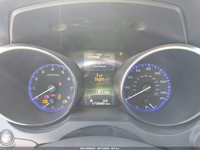 4S4BSANC6G3279504 Subaru 2.5l u5