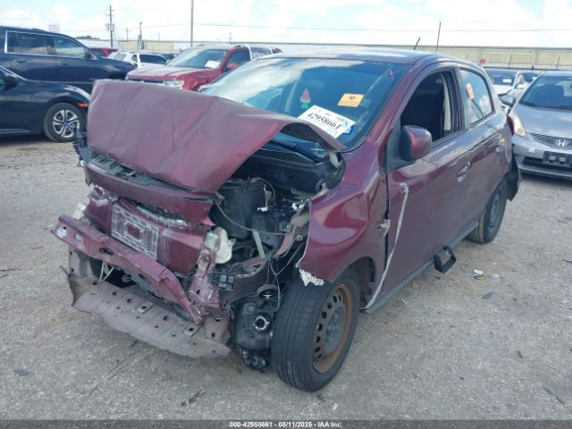 2019 MITSUBISHI MIRAGE ML32A3HJ9KH014295 Photo 1