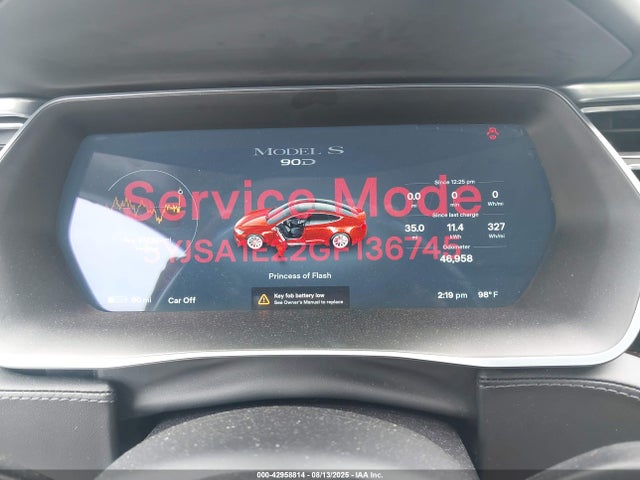 2016 TESLA MODEL S 5YJSA1E22GF136745 Photo 6