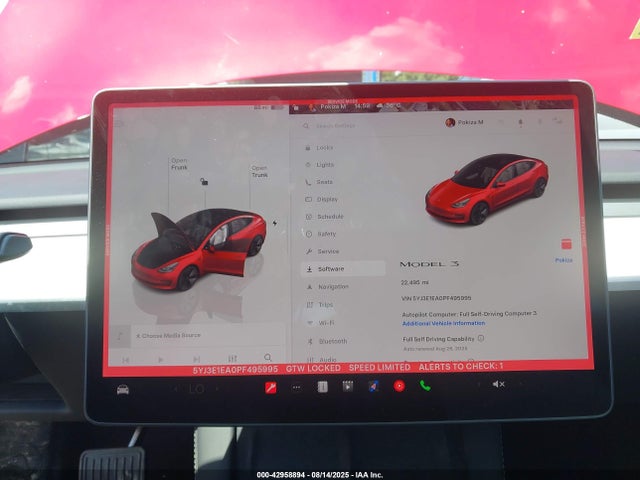 2023 TESLA MODEL 3 5YJ3E1EA0PF495995 Photo 6