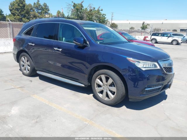 2014 ACURA MDX 5FRYD4H82EB034019 Photo 0