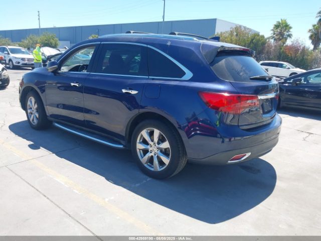2014 ACURA MDX 5FRYD4H82EB034019 Photo 2