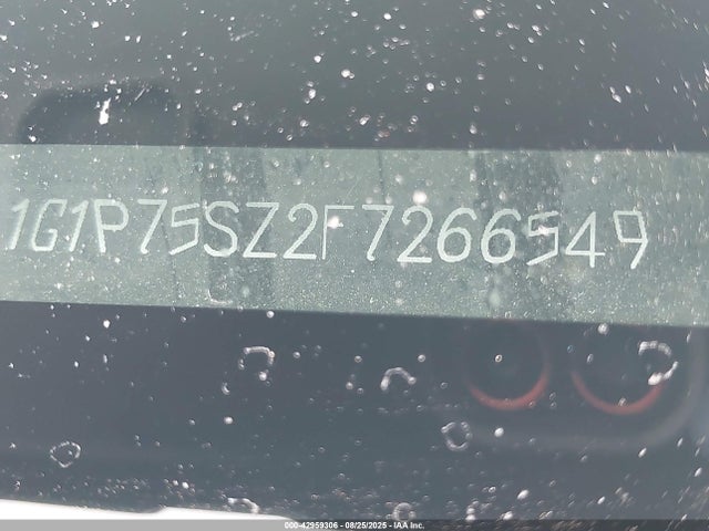 Chevrolet luz 2015 1G1P75SZ2F7266549 Image 9