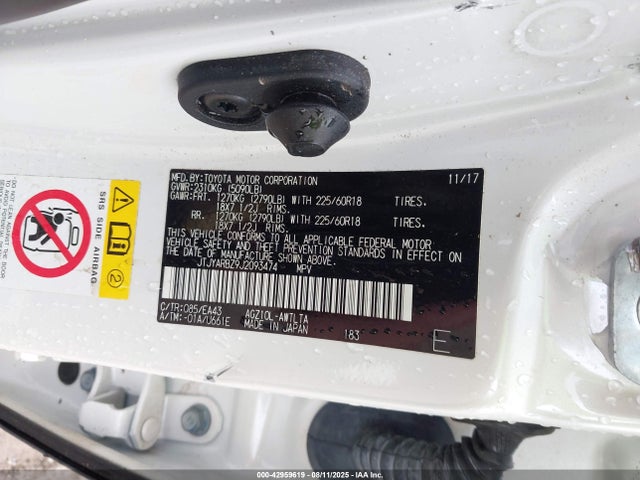 JTJYARBZ9J2093474 Lexus 8ar-fts