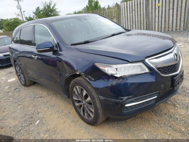 2016 ACURA MDX 5FRYD4H40GB027506 Photo 0