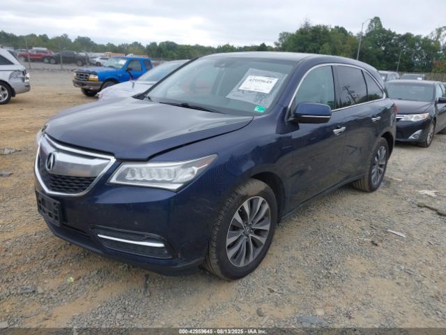 2016 ACURA MDX 5FRYD4H40GB027506 Photo 1