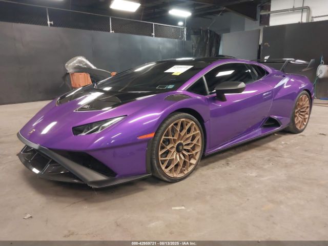 2021 LAMBORGHINI HURACAN STO ZHWUA6ZX2MLA17916 Photo 1