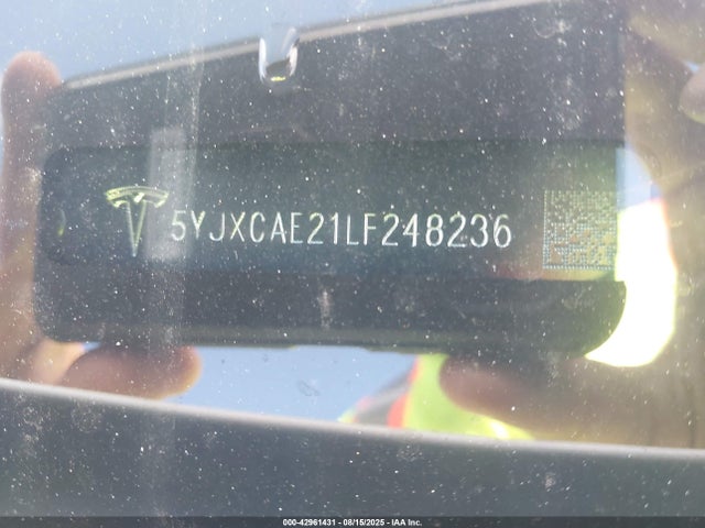 Tesla MODEL X 2020 5YJXCAE21LF248236 Image 9